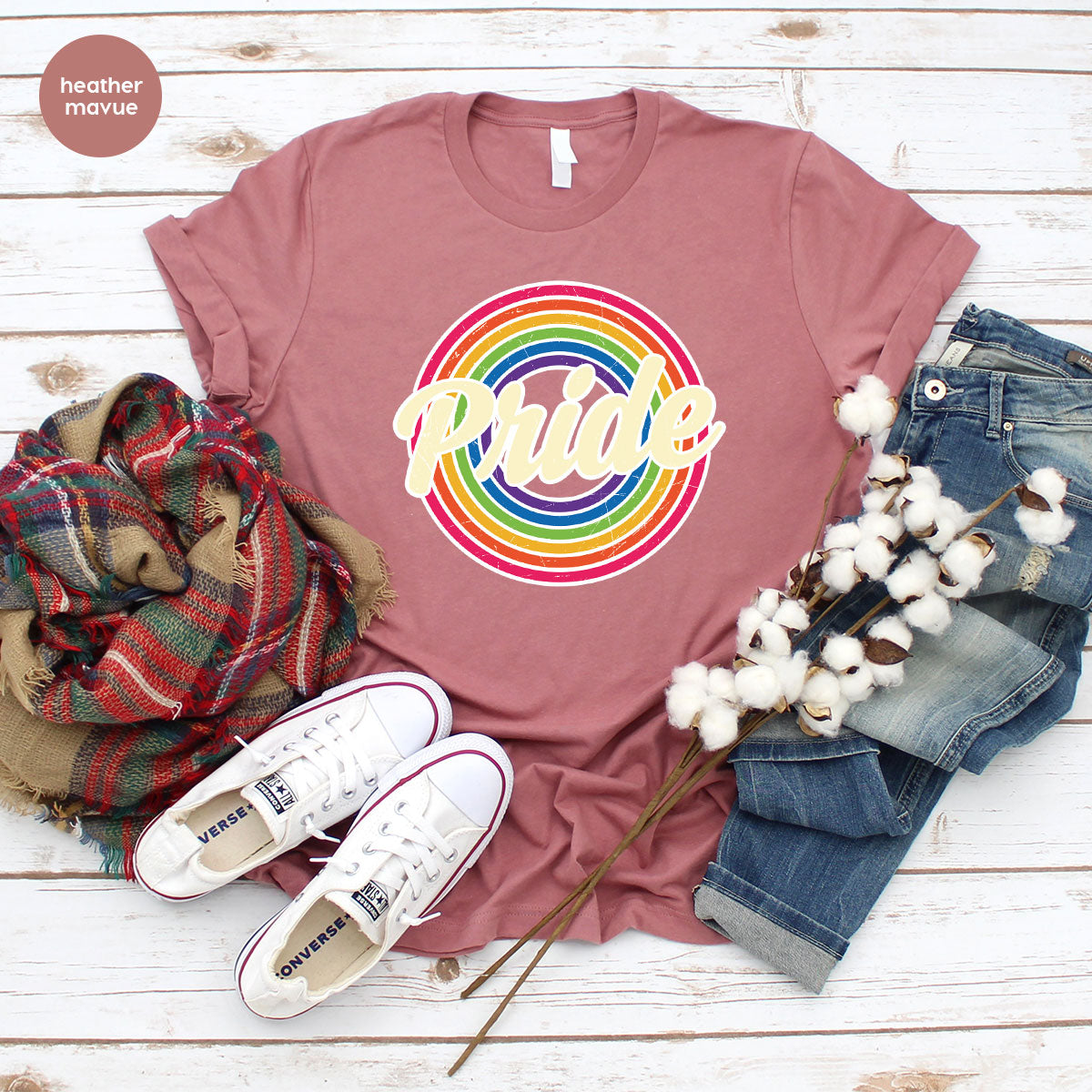 Pride Shirt, LGBT T-Shirt, Tee, Rainbow Graphic product image 102
