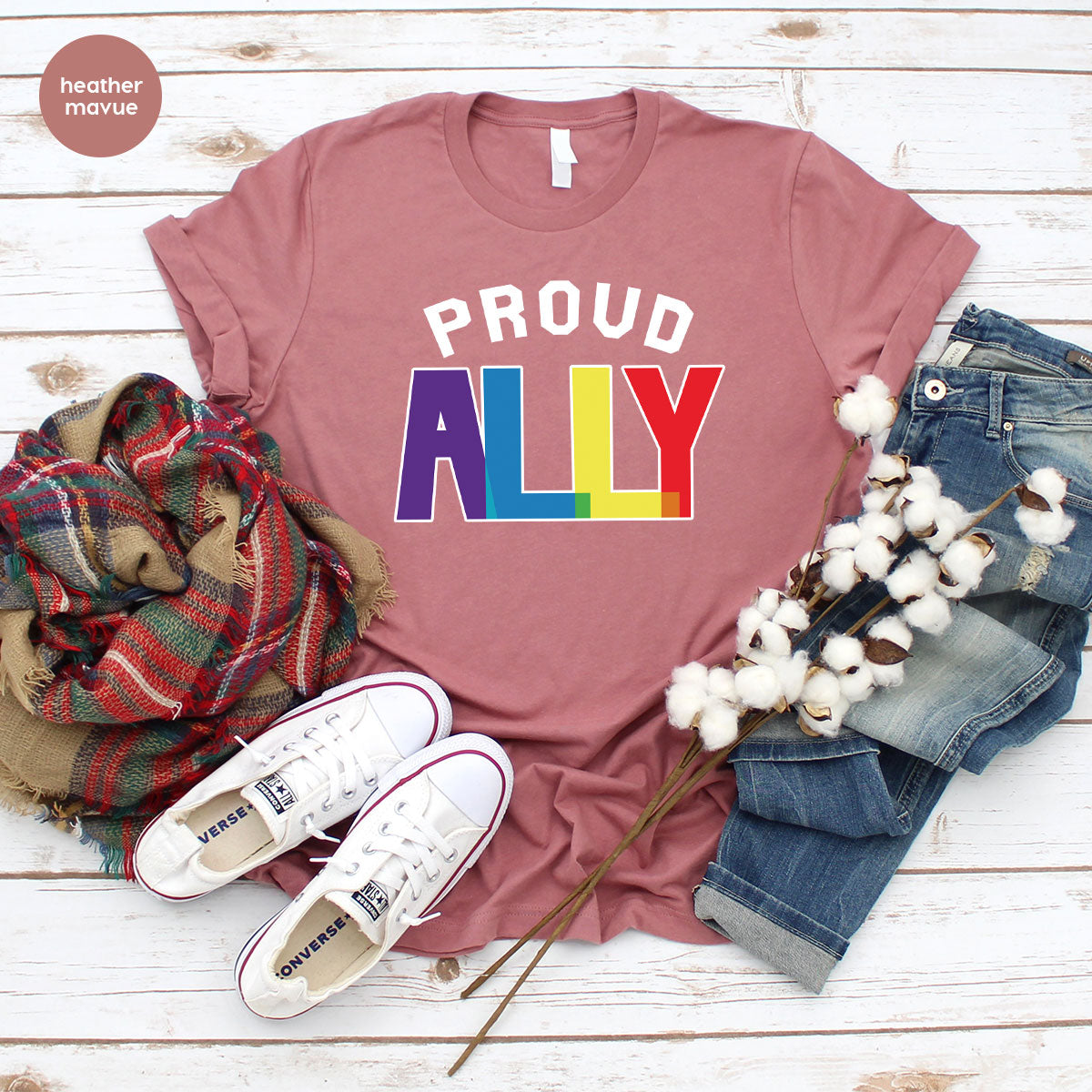 Proud Ally Shirt, LGBT T-Shirt, Tee product image 105