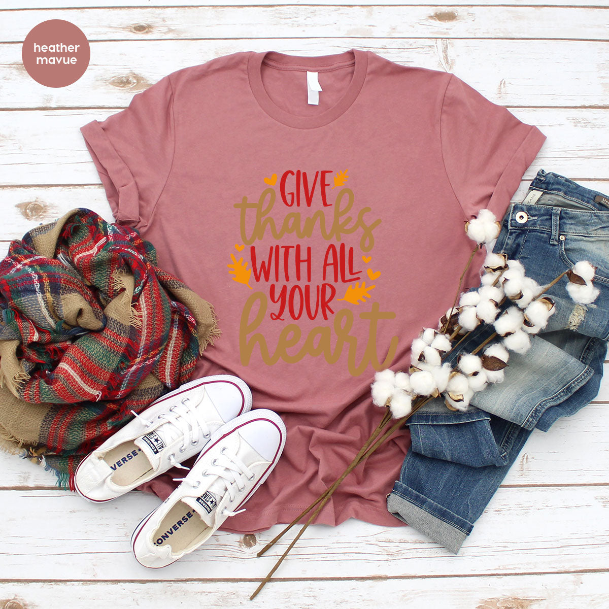 Cute Fall Clothing, Thanksgiving T-Shirt, Gift for Her product image 79