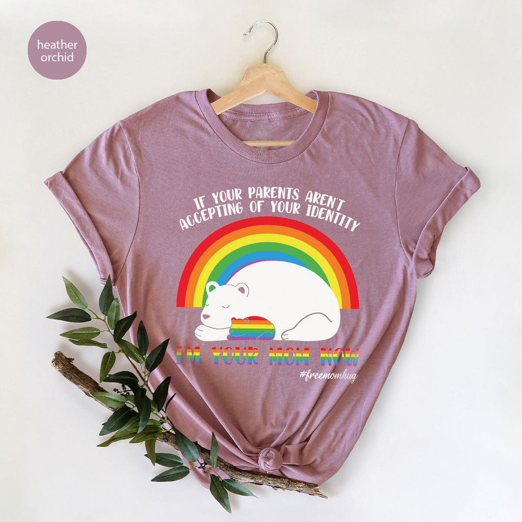 I'm Your Mom Now T-Shirt, Cute LGBT Glory Tee product image 109