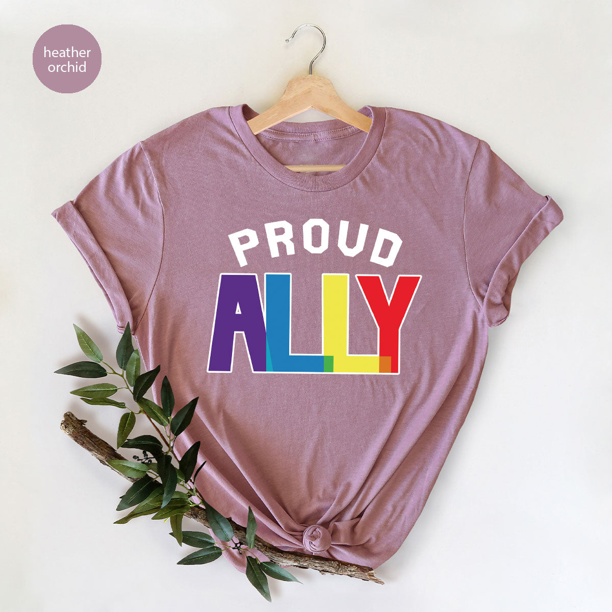 Proud Ally Shirt, LGBT T-Shirt, Tee product image 109