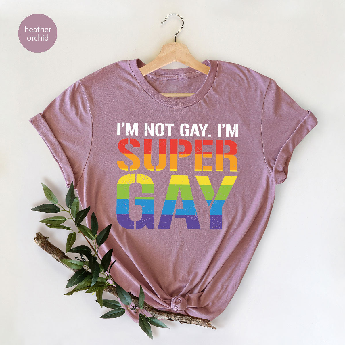 Super Gay Shirt, LGBT Power T-Shirt, Tee product image 103