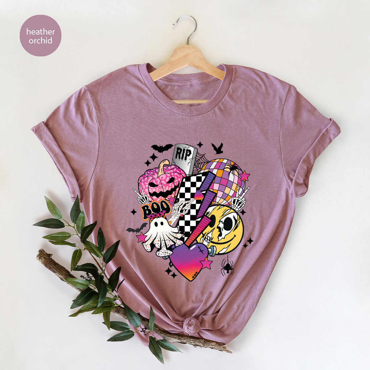Halloween Shirt, Gifts, Spooky Season Pumpkin Graphic Tees product image 163