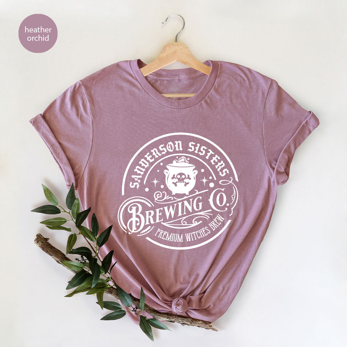 Witches Brew T-Shirt, Witchy Gifts for Her, Halloween product image 100