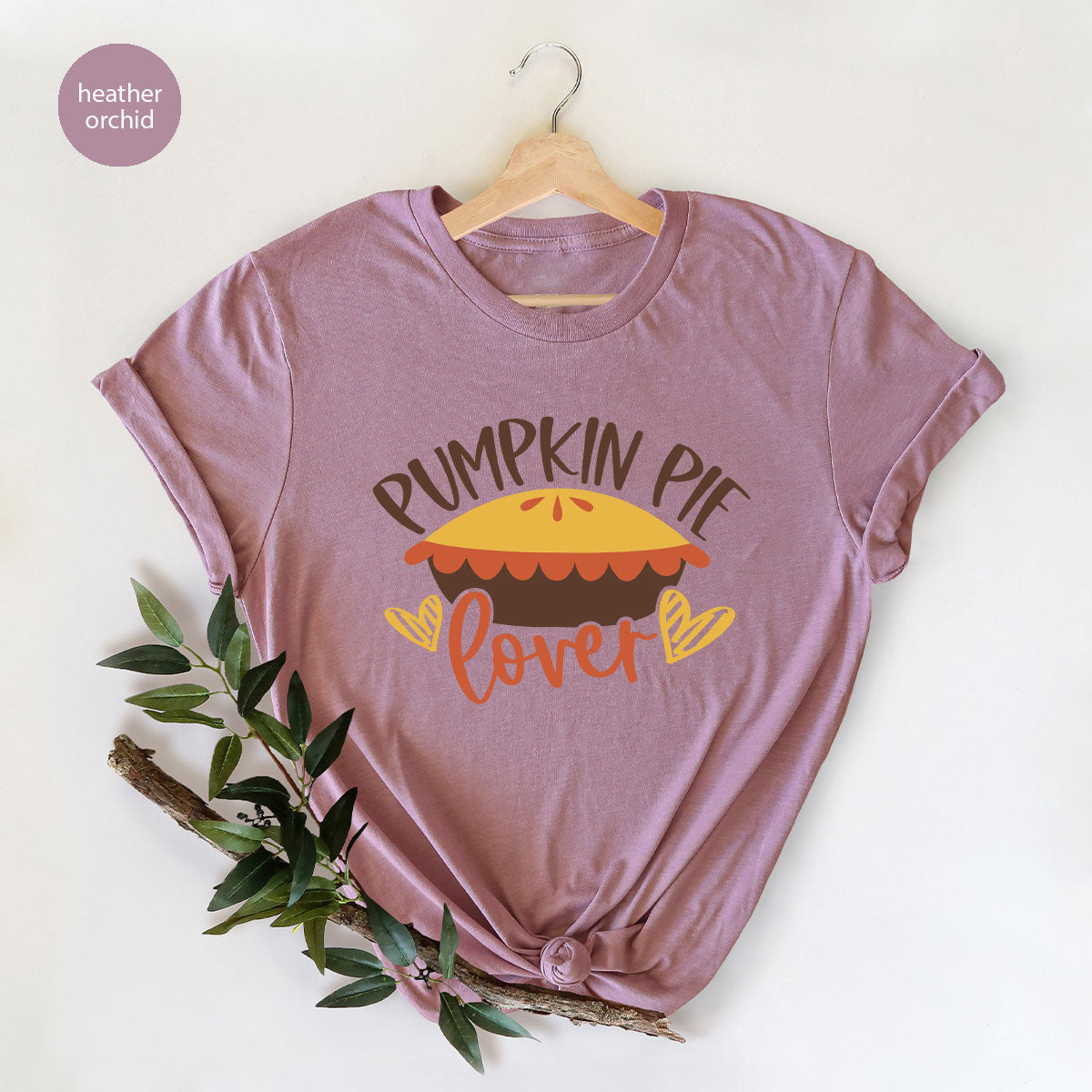 Kids Thanksgiving Shirts, Pumpkin Pie Graphic Tees, Gift product image 135