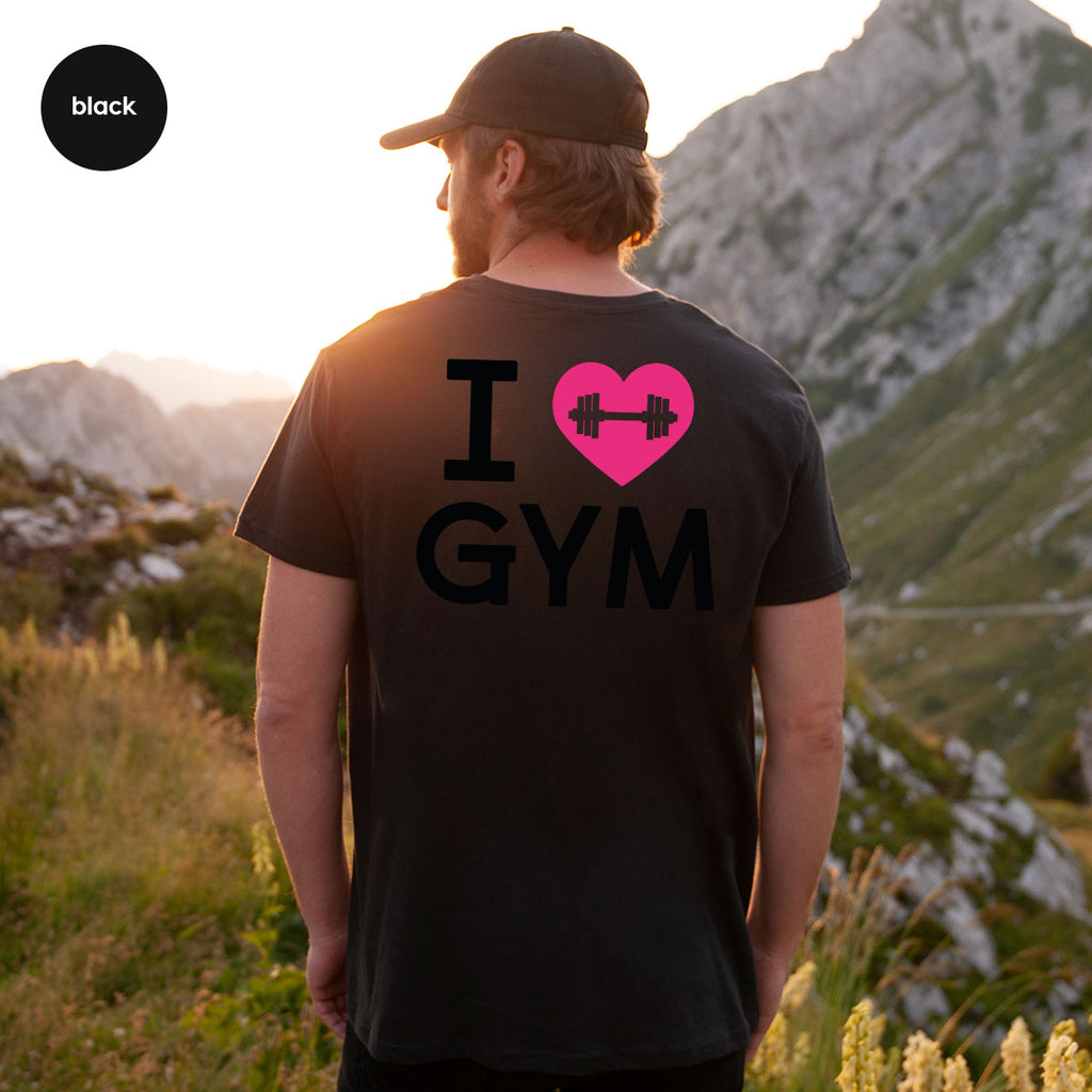 Fitness T-Shirt, GYM Shirt, I Love For Bodybuilder product image 9