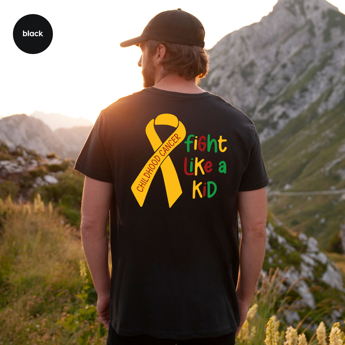 Fighting Like A Kid Shirt, Cancer Fight Childhood Canver product image 72