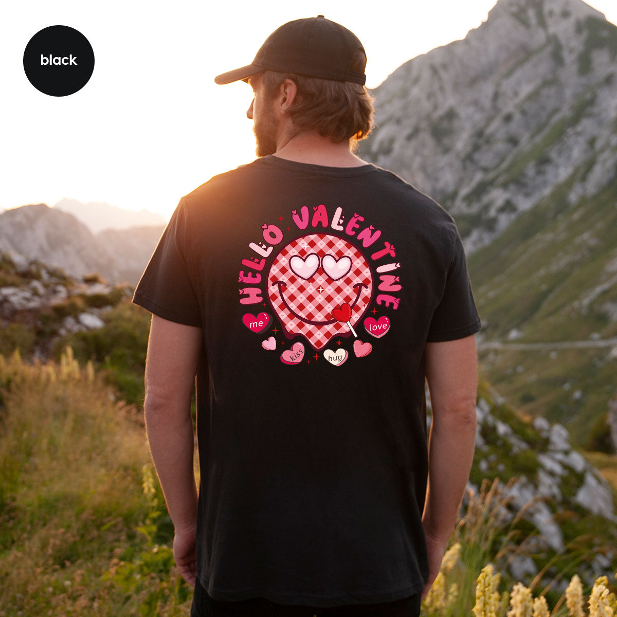 Hello Valentine Shirt, Valentine's Day Love Gift for My product image 70