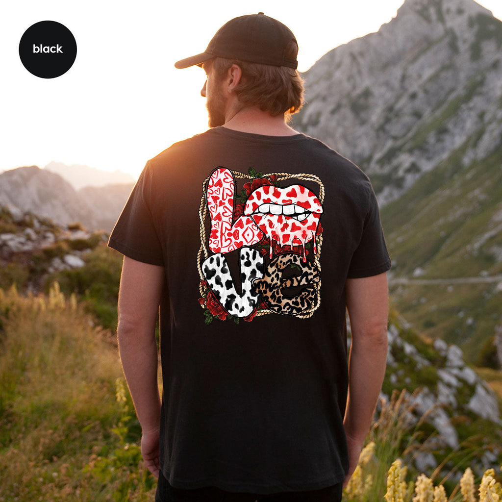 Love Shirt, Lovers Gift, Cool Valentine's Day T-Shirt product image 86