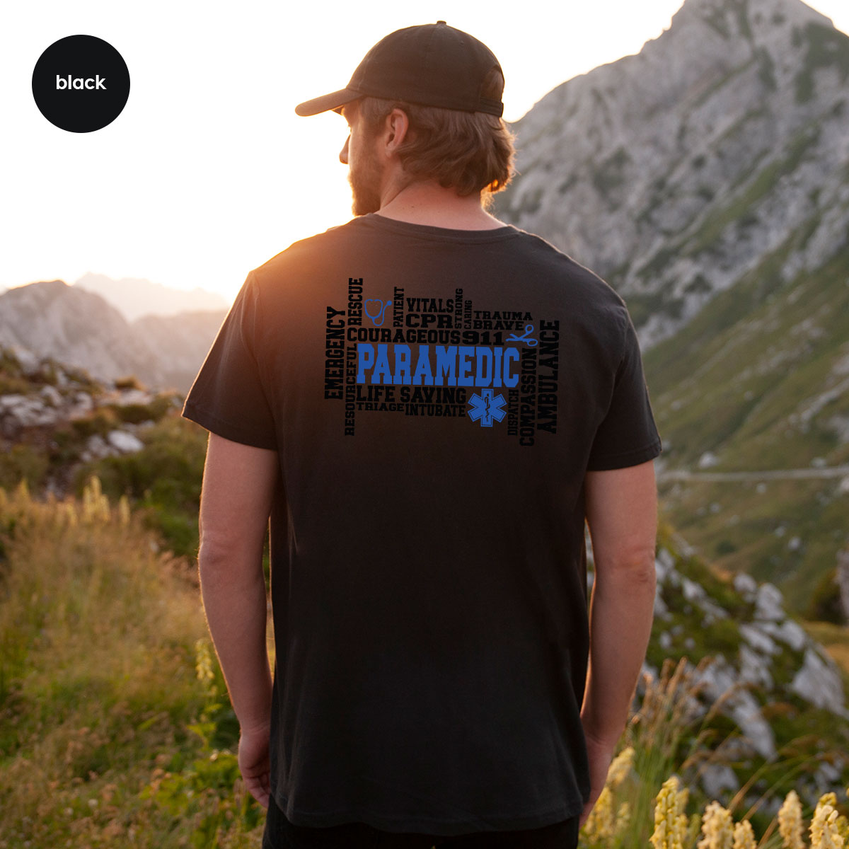 Paramedic T-Shirt, Ambulance Shirt, Life Saver Gift For product image 81