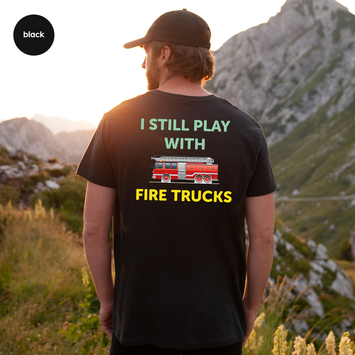 Fire Truck Shirt, Funny Fighter T-Shirt, Fireman Tee product image 89