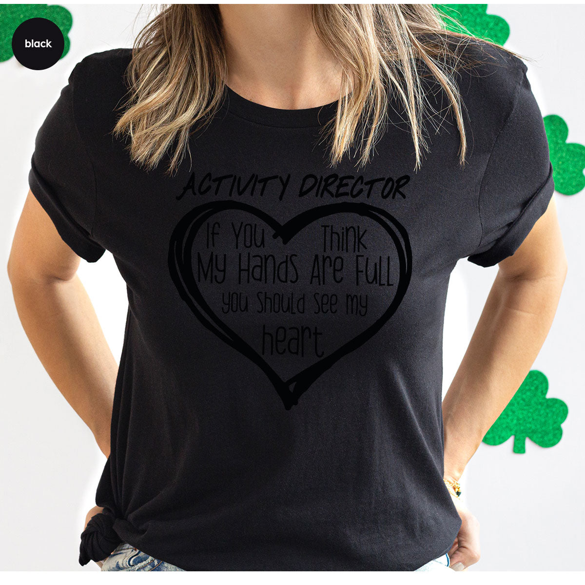 Activity Director Shirt, Love Heart Gift For Couples product image 73