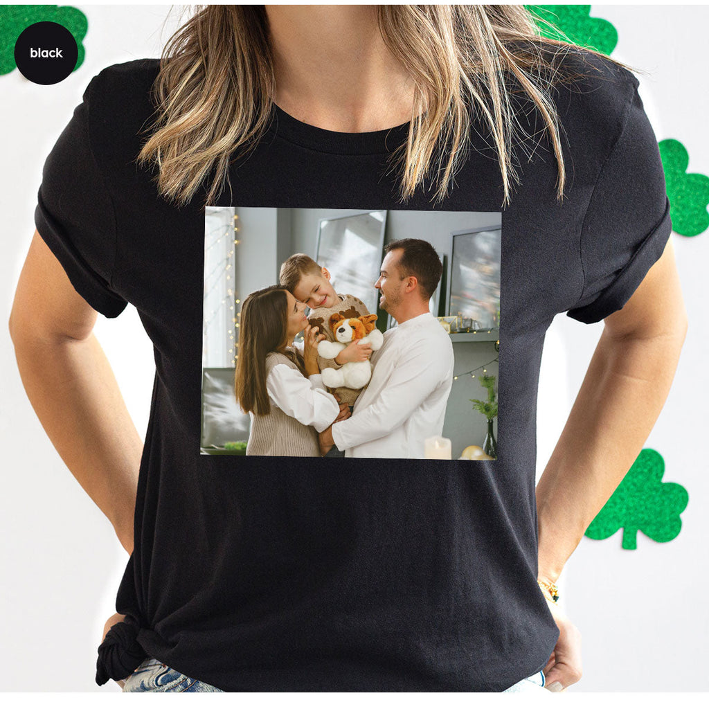 Custom Family T-Shirt, Customizable Photo Shirt, Baby Tee, product image 74