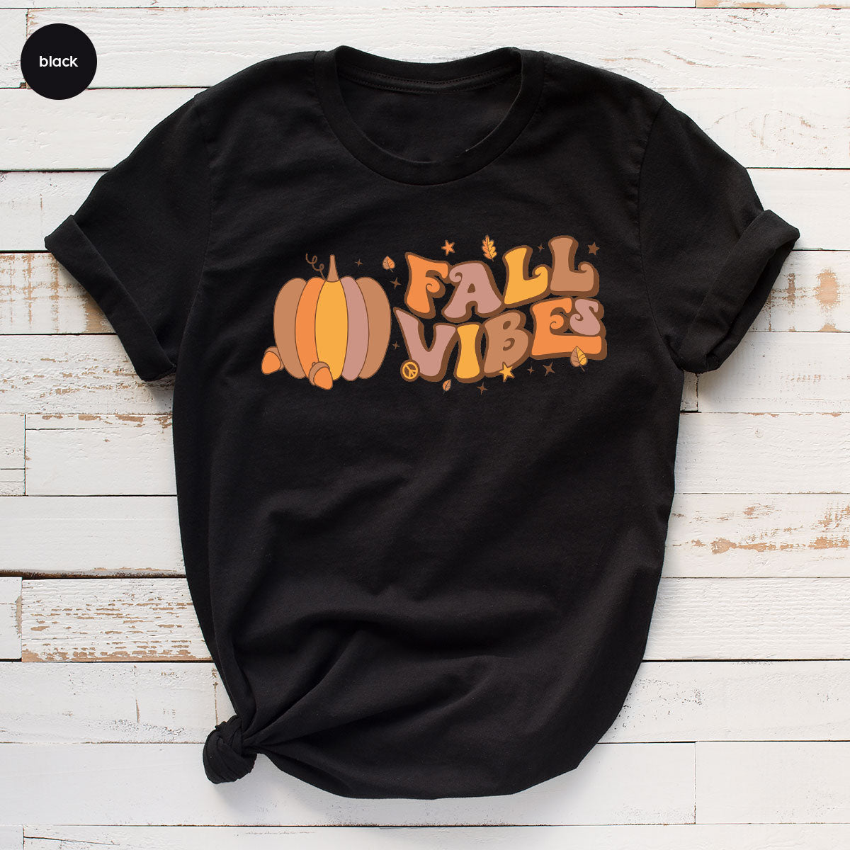 Fall Vibes Shirt, Thanksgiving 2022 T-Shirt, Tee product image 57
