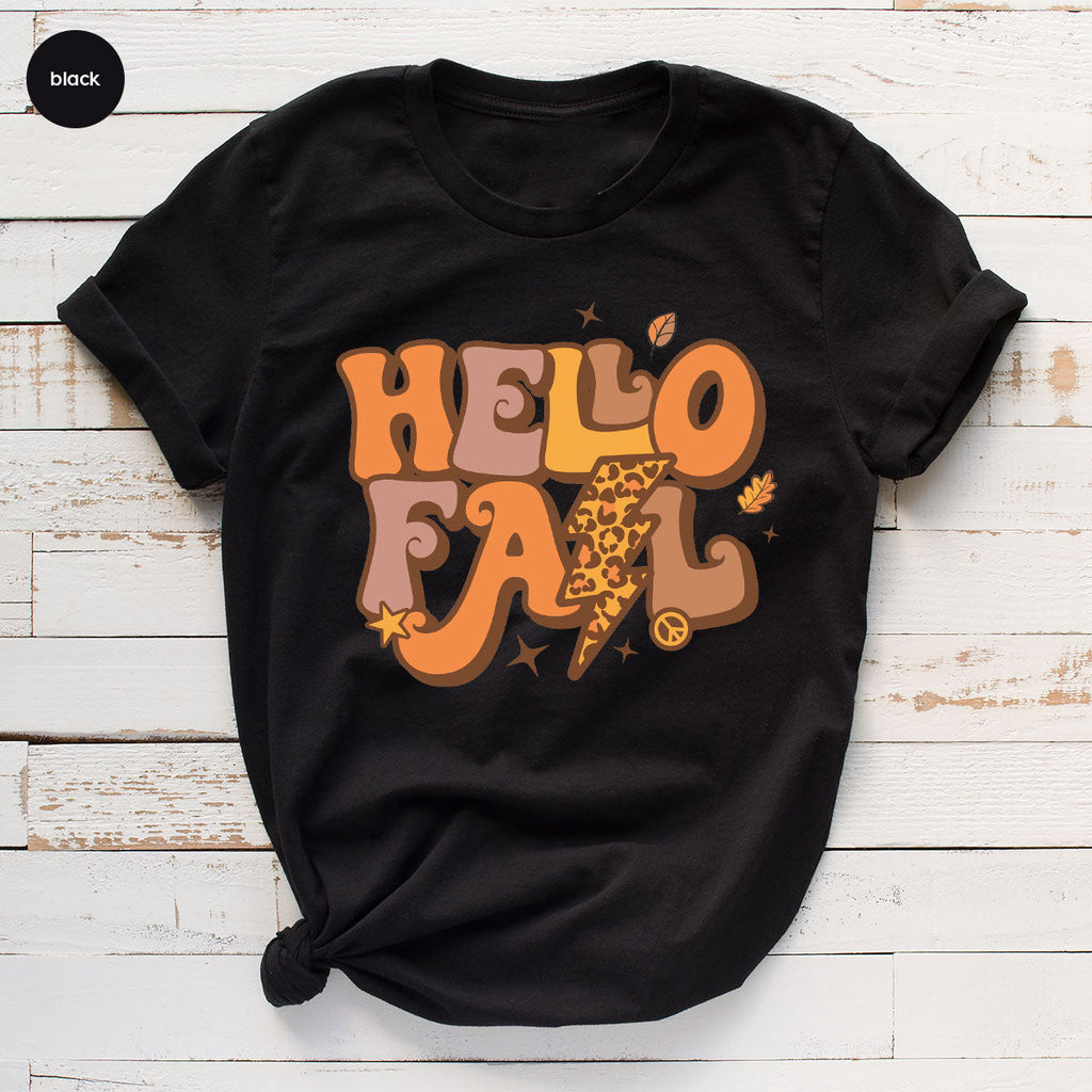 Hello Fall Shirt, Halloween T-Shirt, 2022 Hoodie, Long product image 69