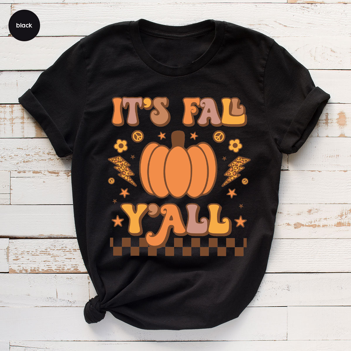 Halloween Fall Shirt, It's Y'Fall T-Shirt, Hoodie, Long product image 65