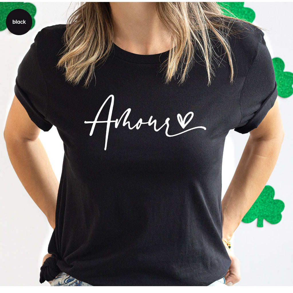 Among T-Shirt, Love Shirt, Heart Valentine's Tee product image 87