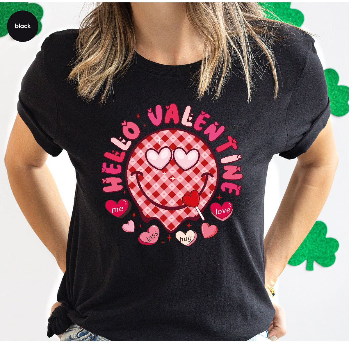 Hello Valentine Shirt, Valentine's Day Love Gift for My product image 71