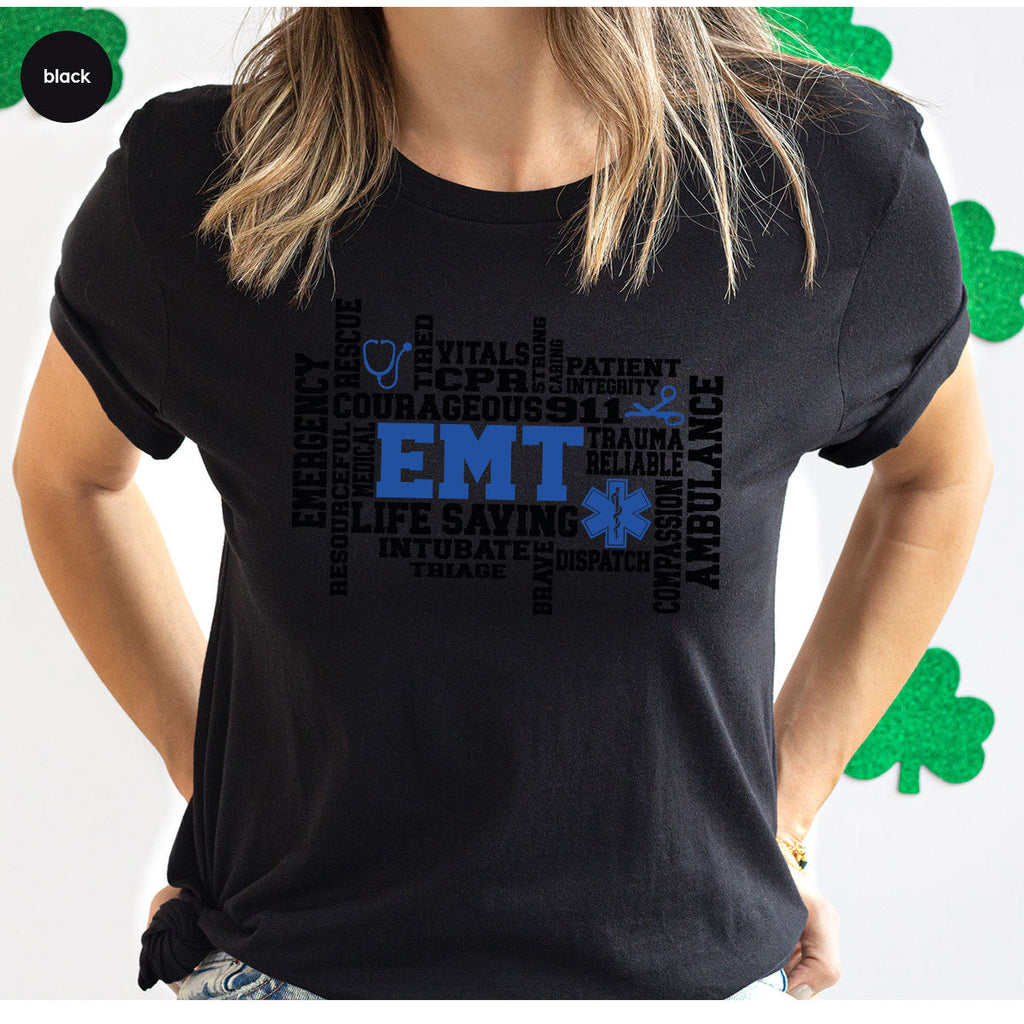 EMT Shirt, Gift For Paramedics, Life Saving T-Shirt product image 87