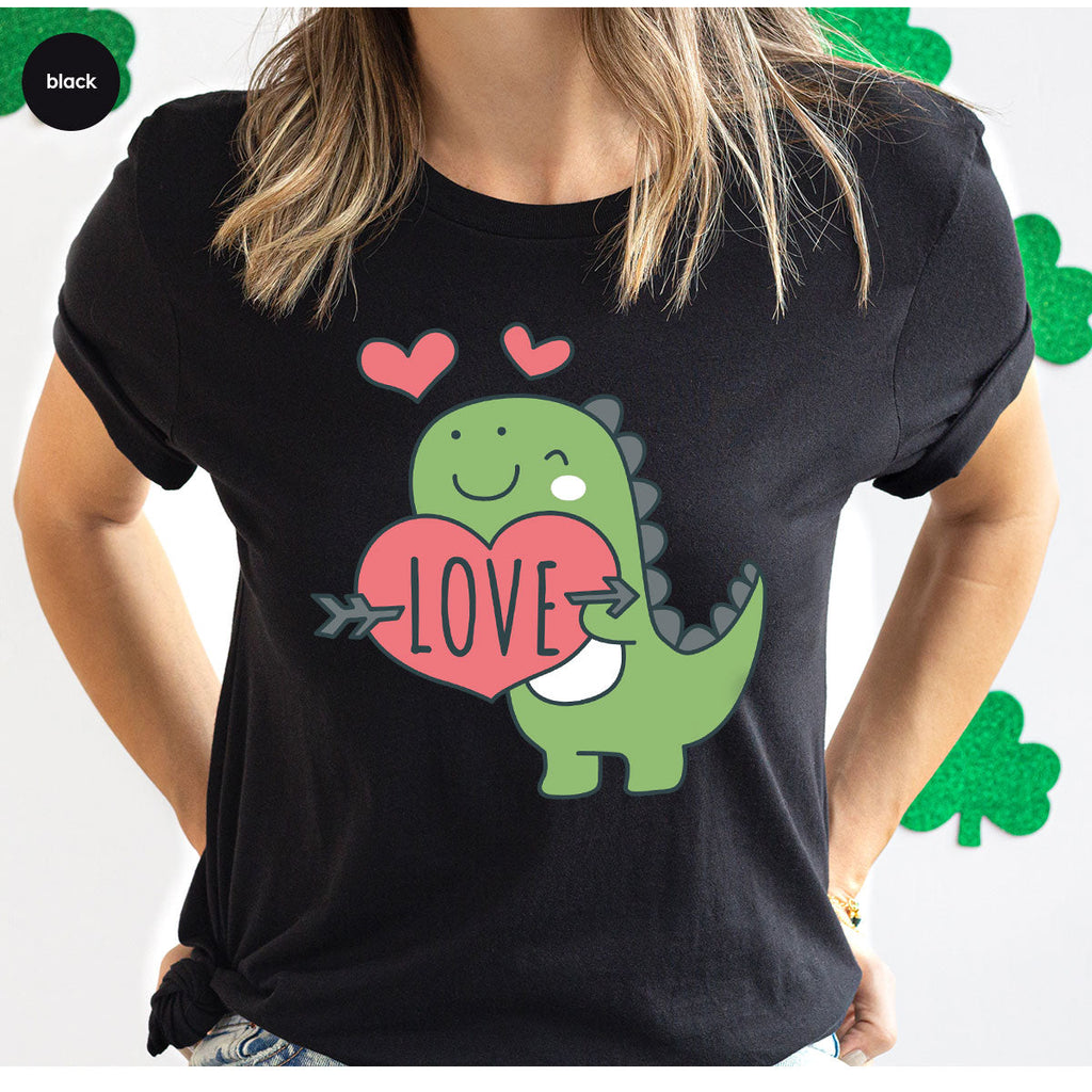Love Shirt, Lovely Dinosaur Valentine's Day Special For product image 74
