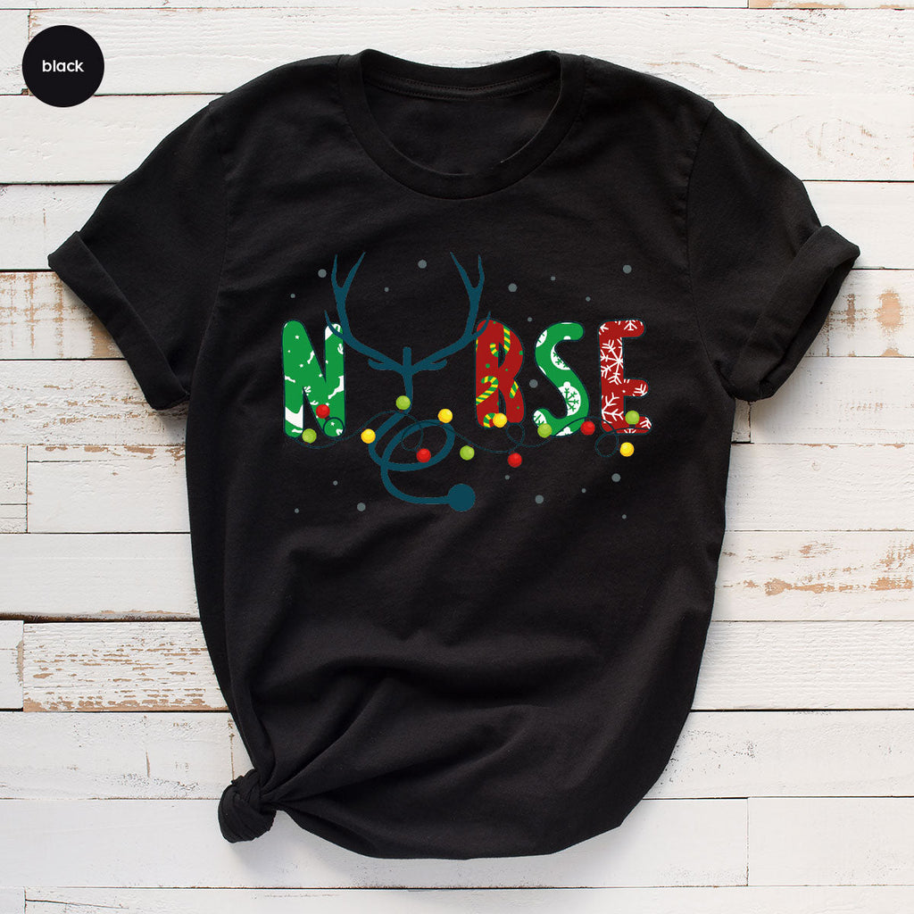 Christmas Nurse Shirt, Health Employee T-Shirt, Gift for product image 59