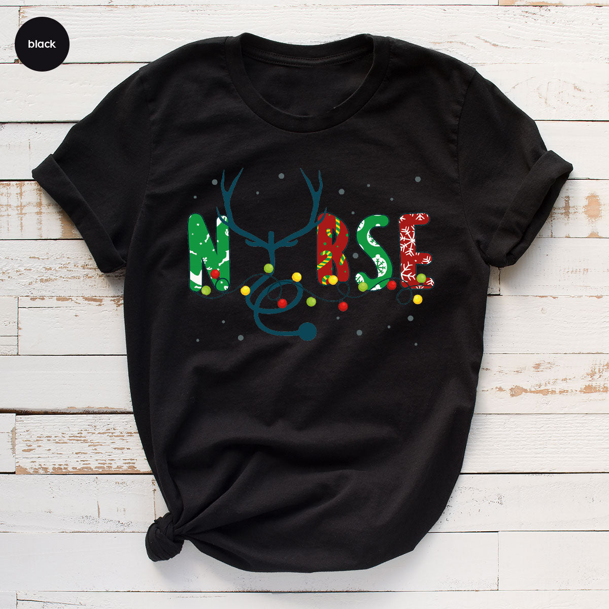 Christmas Nurse Shirt, Health Employee T-Shirt, Gift for product image 59