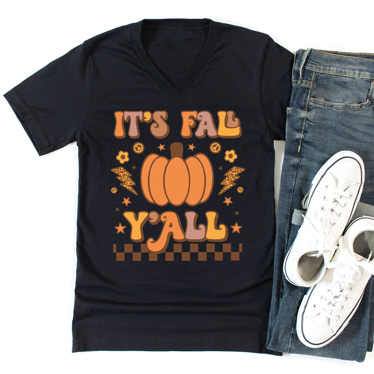 Halloween Fall Shirt, It's Y'Fall T-Shirt, Hoodie, Long product image 66