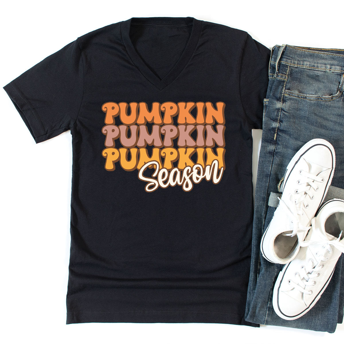 Fall Shirt, Pumpkin Season Thanksgiving 2022 T-Shirt, Cute product image 55