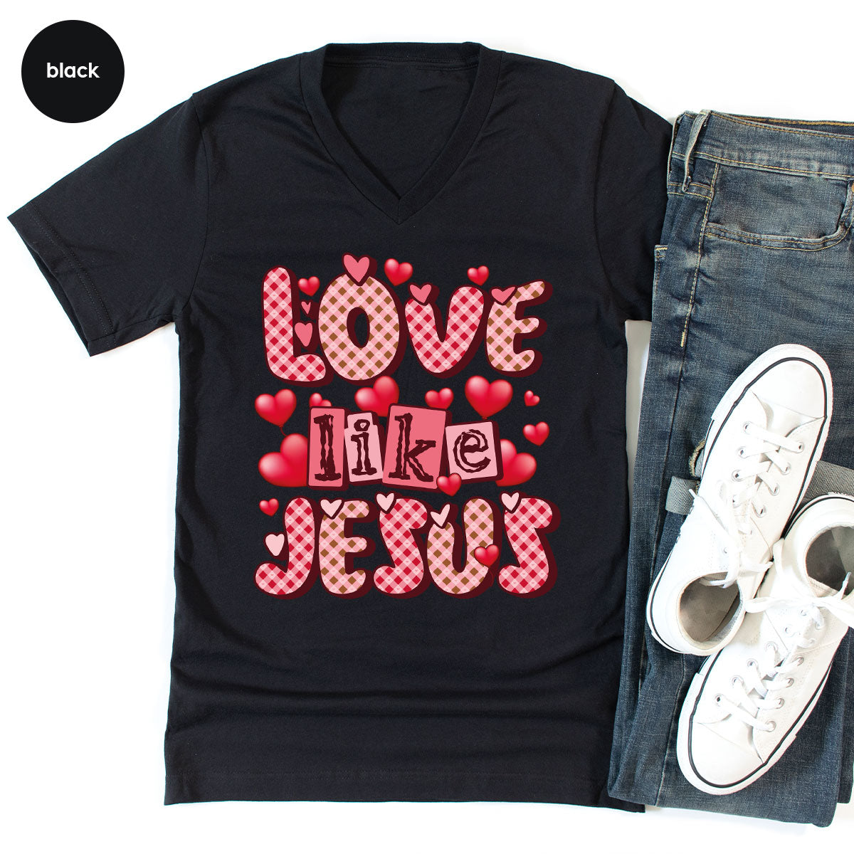 Love Like Jesus Shirt, Valentine's Day Best Gift for Lovers product image 88