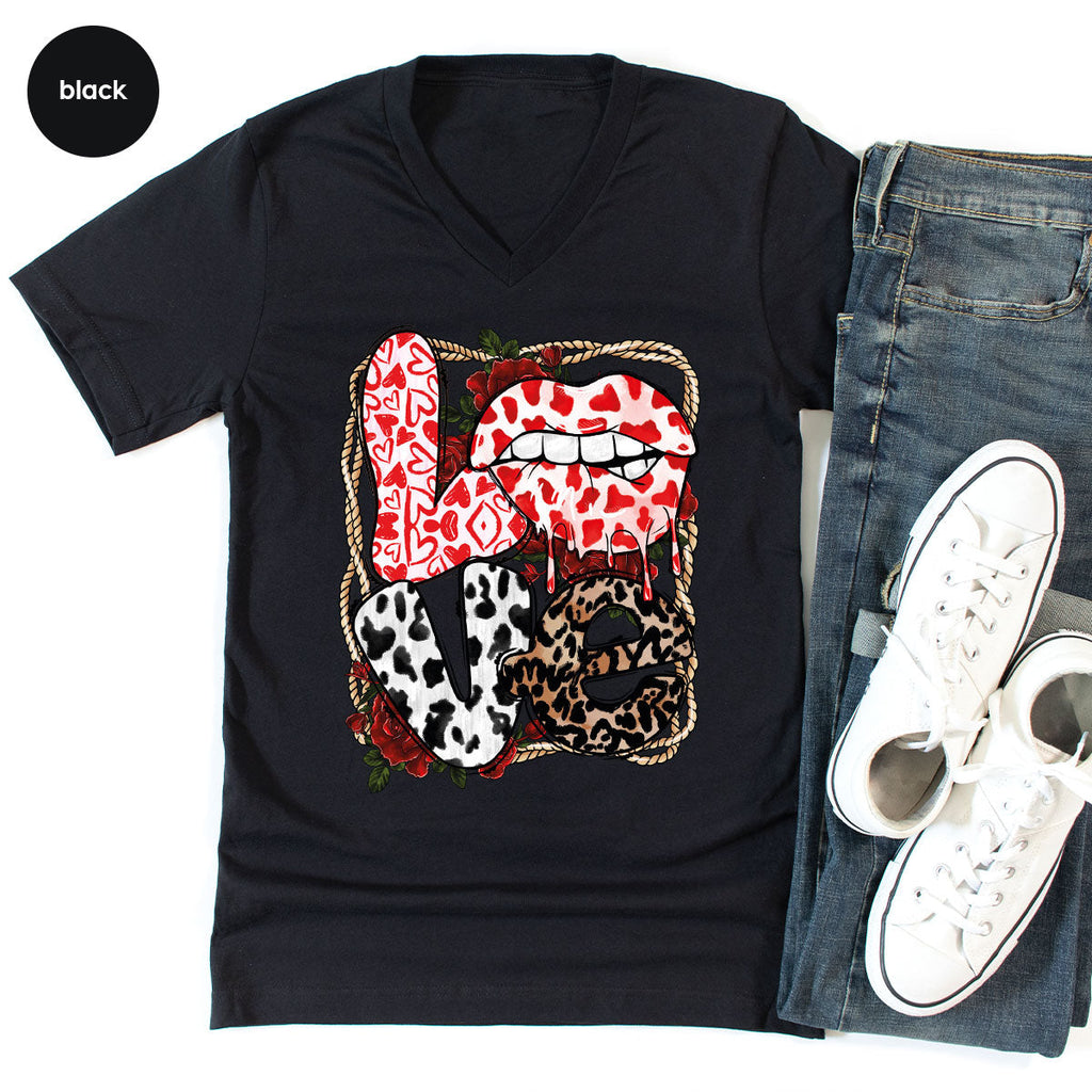 Love Shirt, Lovers Gift, Cool Valentine's Day T-Shirt product image 88