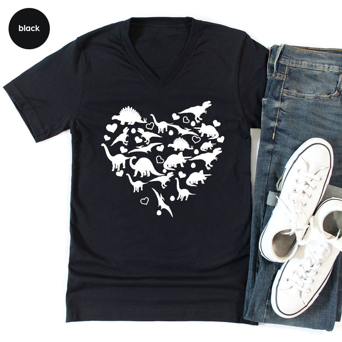 Dinosaur Shirt, Valentine T-Shirt, 2023 Gift product image 82