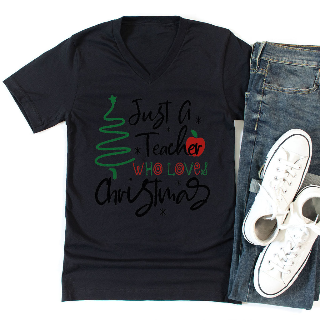 2023 Christmas Love Shirt, Just A Teach Who Loves Tee, Xmas product image 70