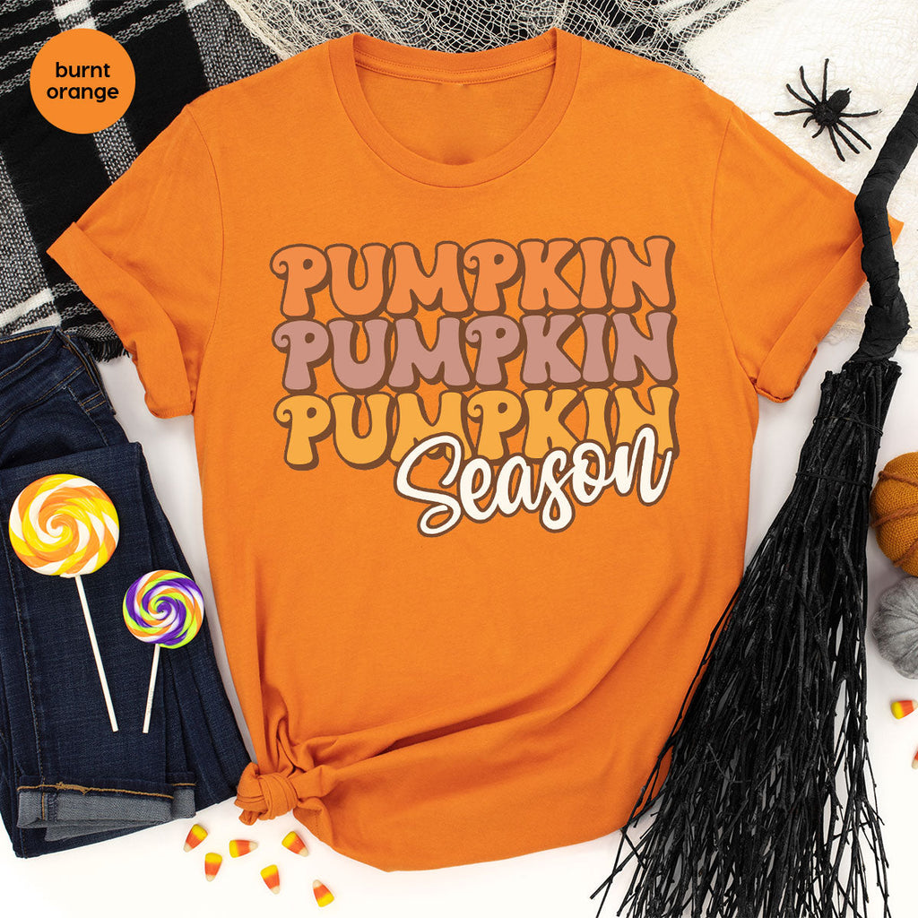 Fall Shirt, Pumpkin Season Thanksgiving 2022 T-Shirt, Cute product image 56