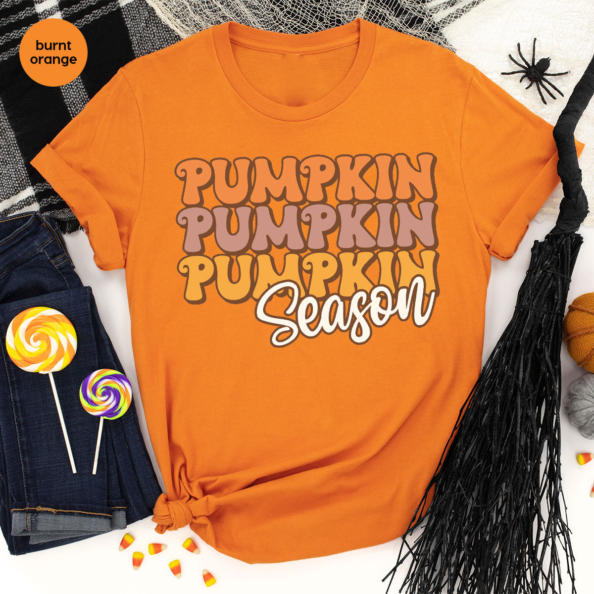 Fall Shirt, Pumpkin Season Thanksgiving 2022 T-Shirt, Cute product image 56