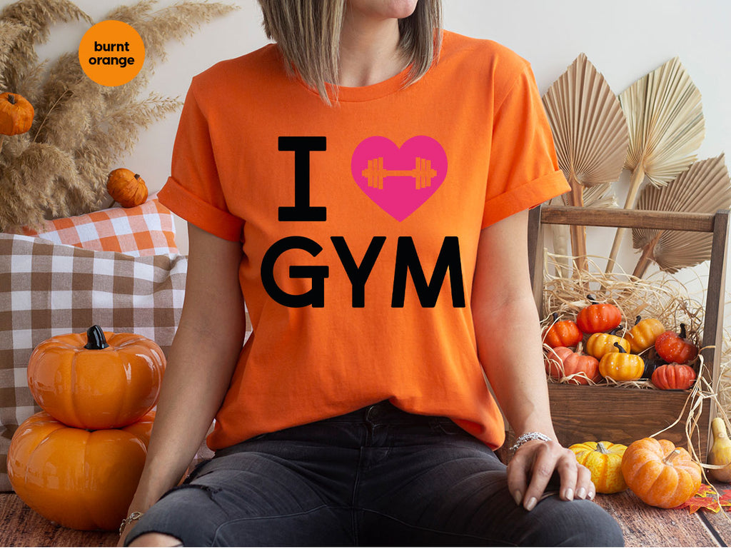 Fitness T-Shirt, GYM Shirt, I Love For Bodybuilder product image 11