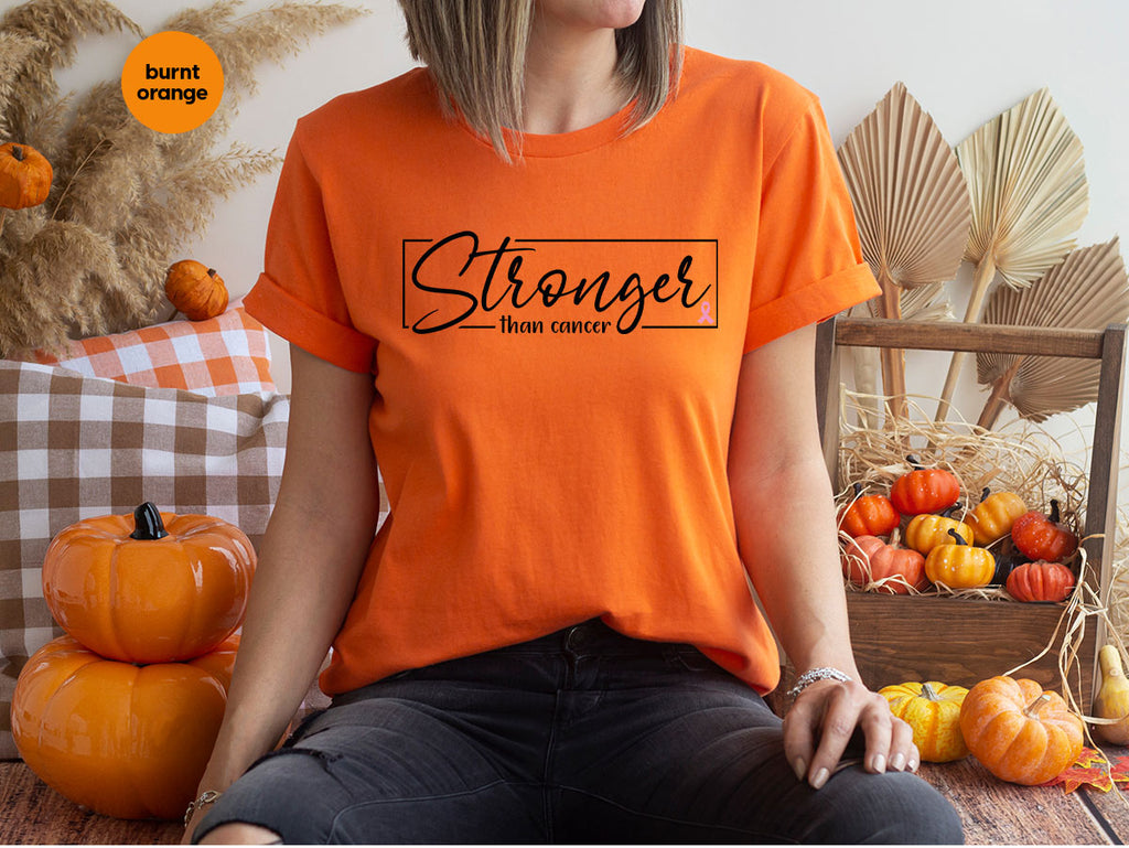 Stronger Than Cancer T-Shirt, Support Shirt, Warrior Tee product image 24