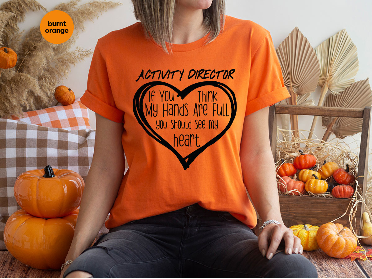 Activity Director Shirt, Love Heart Gift For Couples product image 76