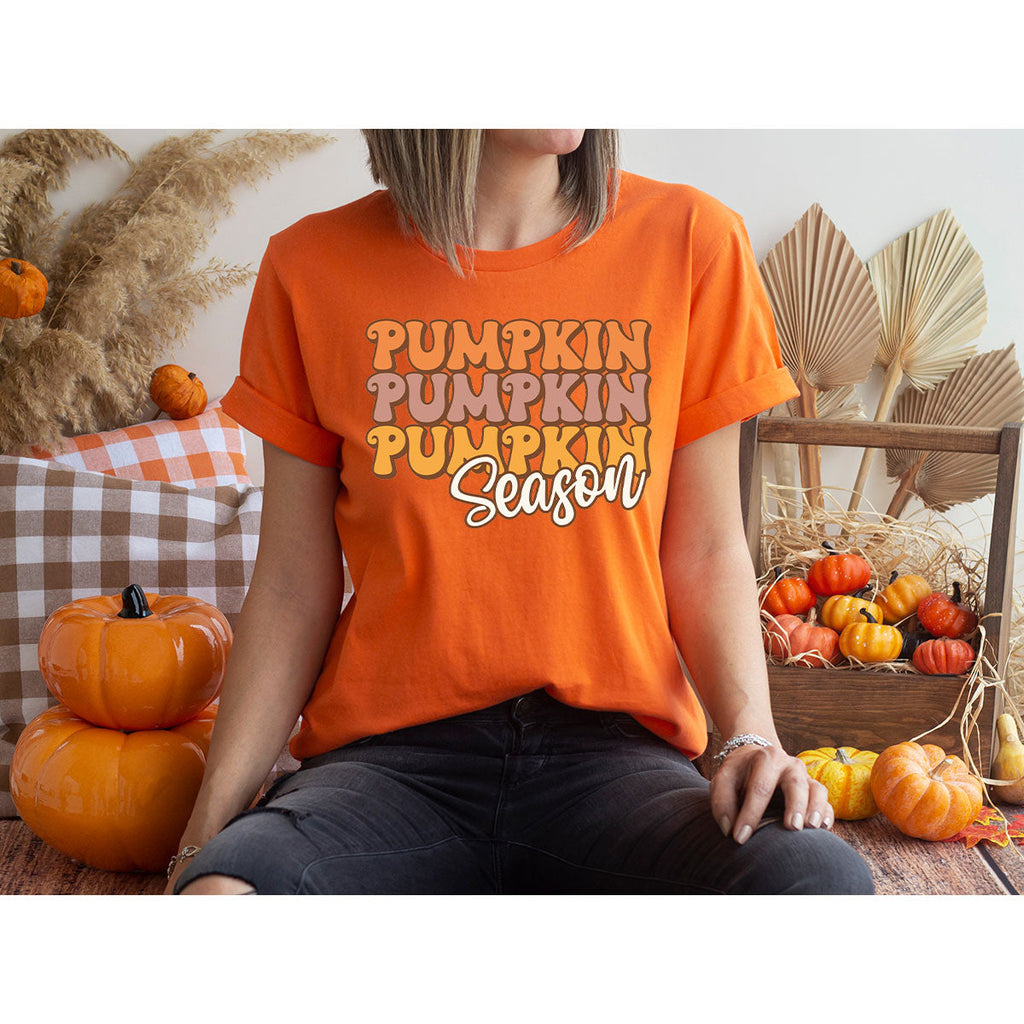 Fall Shirt, Pumpkin Season Thanksgiving 2022 T-Shirt, Cute product image 57