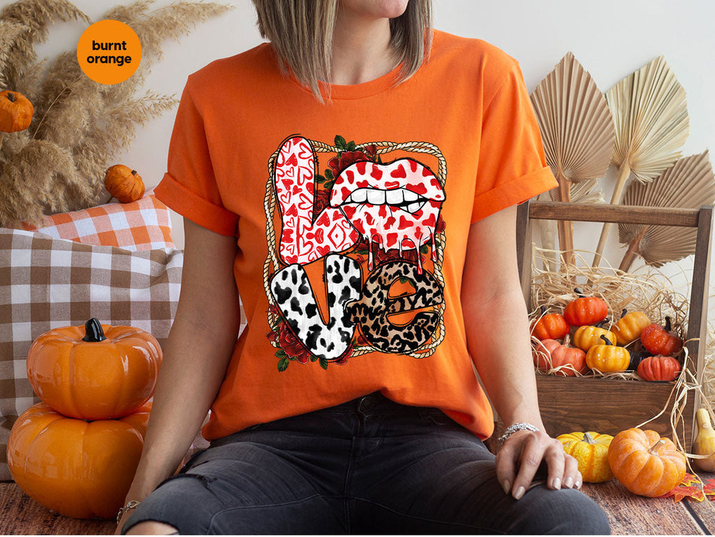 Love Shirt, Lovers Gift, Cool Valentine's Day T-Shirt product image 89