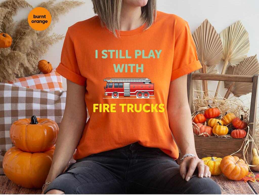 Fire Truck Shirt, Funny Fighter T-Shirt, Fireman Tee product image 92