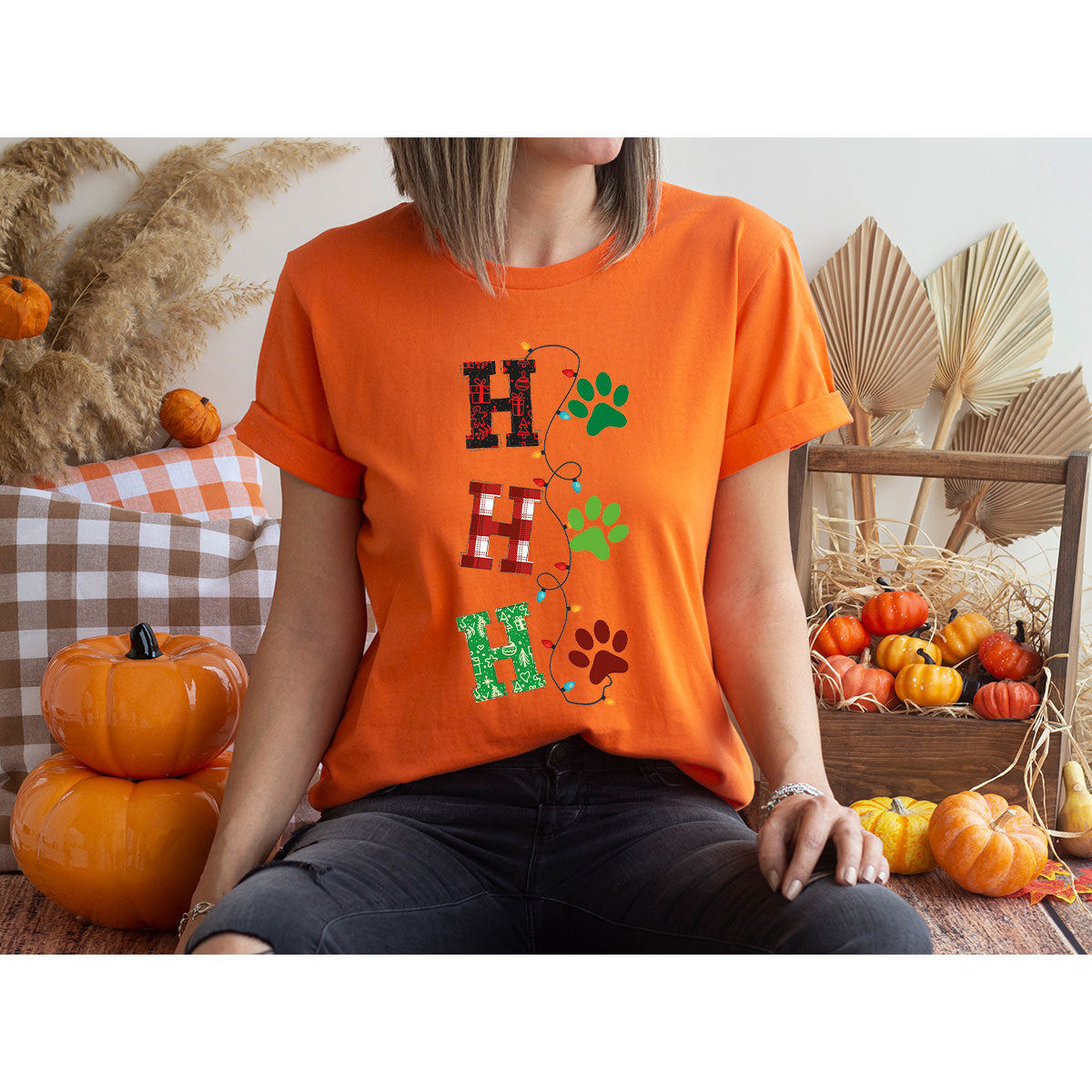 Christmas Cat Shirt, Santa Clause T-Shirt For Mom, Pet product image 71