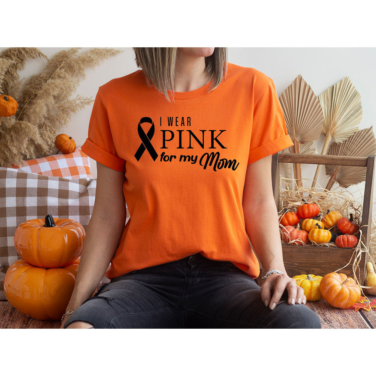 Long Sleeve Breast Cancer Survivor Shirt, Awereness Wear product image 61