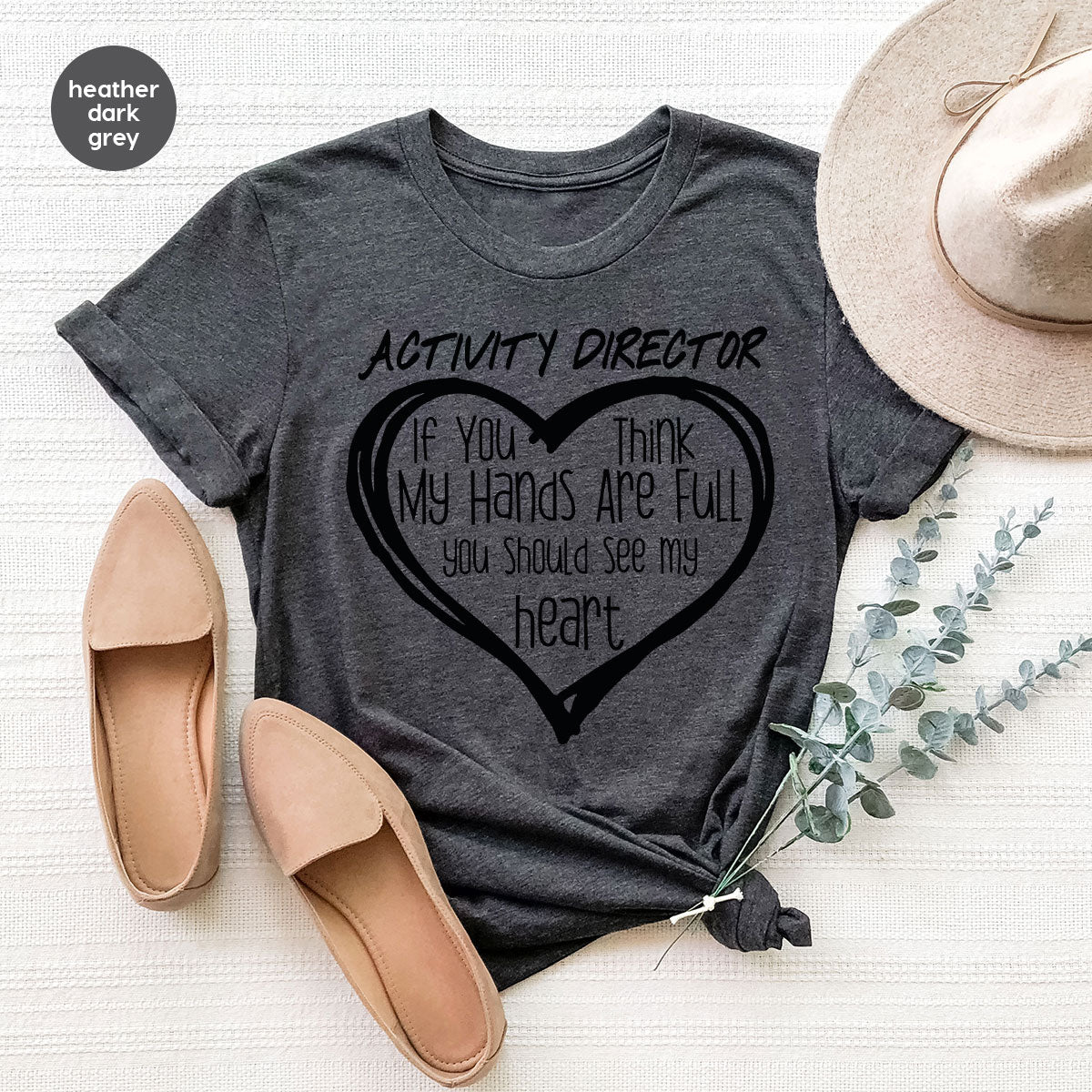 Activity Director Shirt, Love Heart Gift For Couples product image 77