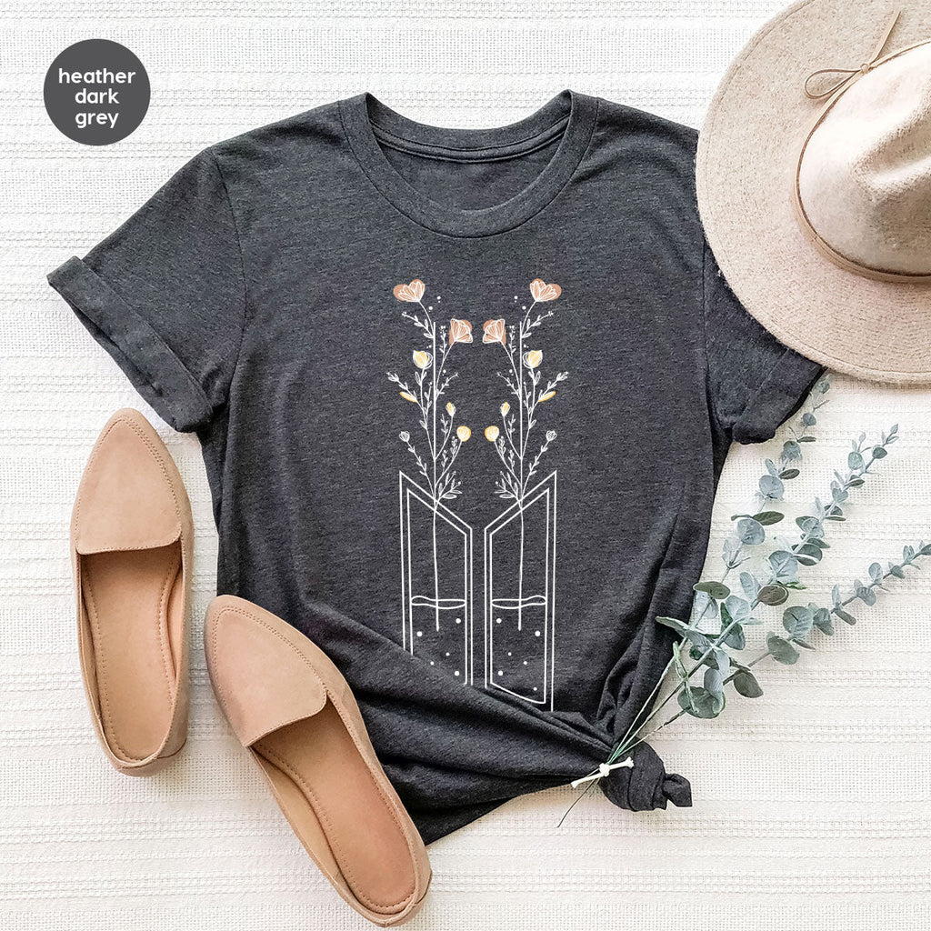 Heart Tree Shirt, Window of Love Valentine's Day Design product image 87