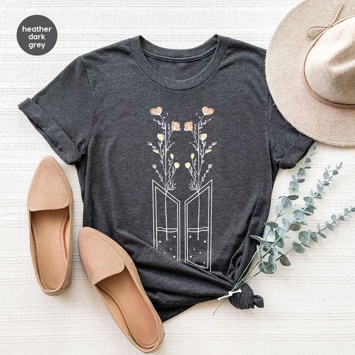 Heart Tree Shirt, Window of Love Valentine's Day Design product image 87