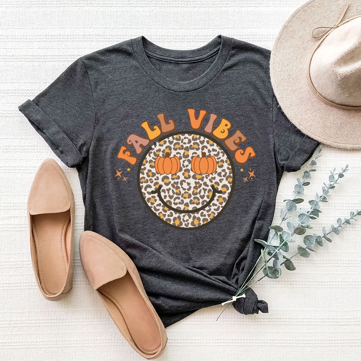Fall Vibes Smile Shirt, 2022 T-Shirt, Funny Thanksgiving product image 66