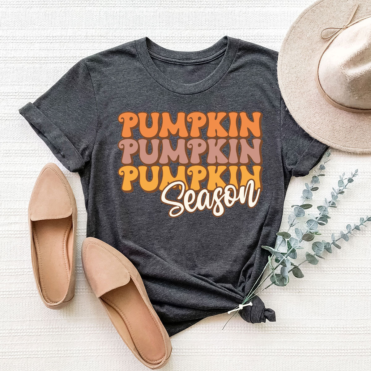 Fall Shirt, Pumpkin Season Thanksgiving 2022 T-Shirt, Cute product image 59