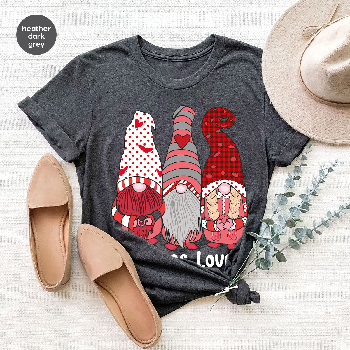 Gnomes Love Shirt, 4ever Best T-Shirt, Valentine's Day 2023 product image 100