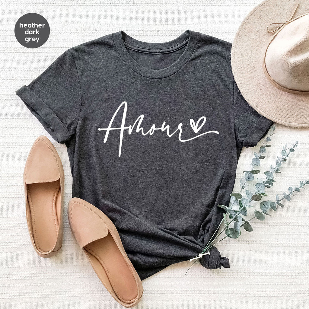 Among T-Shirt, Love Shirt, Heart Valentine's Tee product image 90