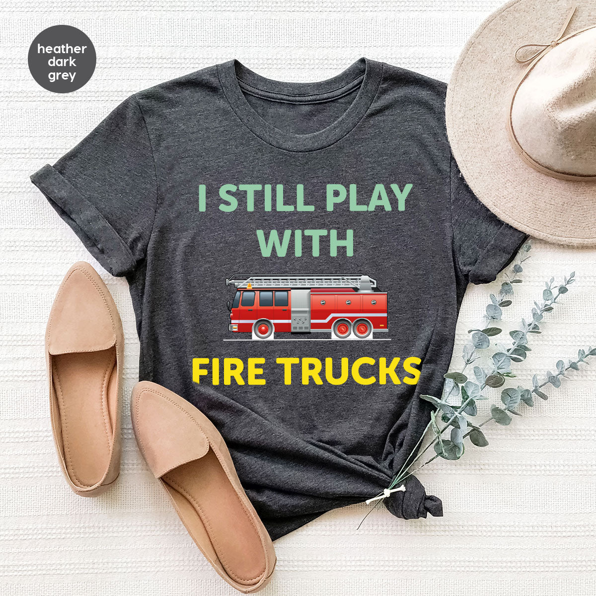 Fire Truck Shirt, Funny Fighter T-Shirt, Fireman Tee product image 93